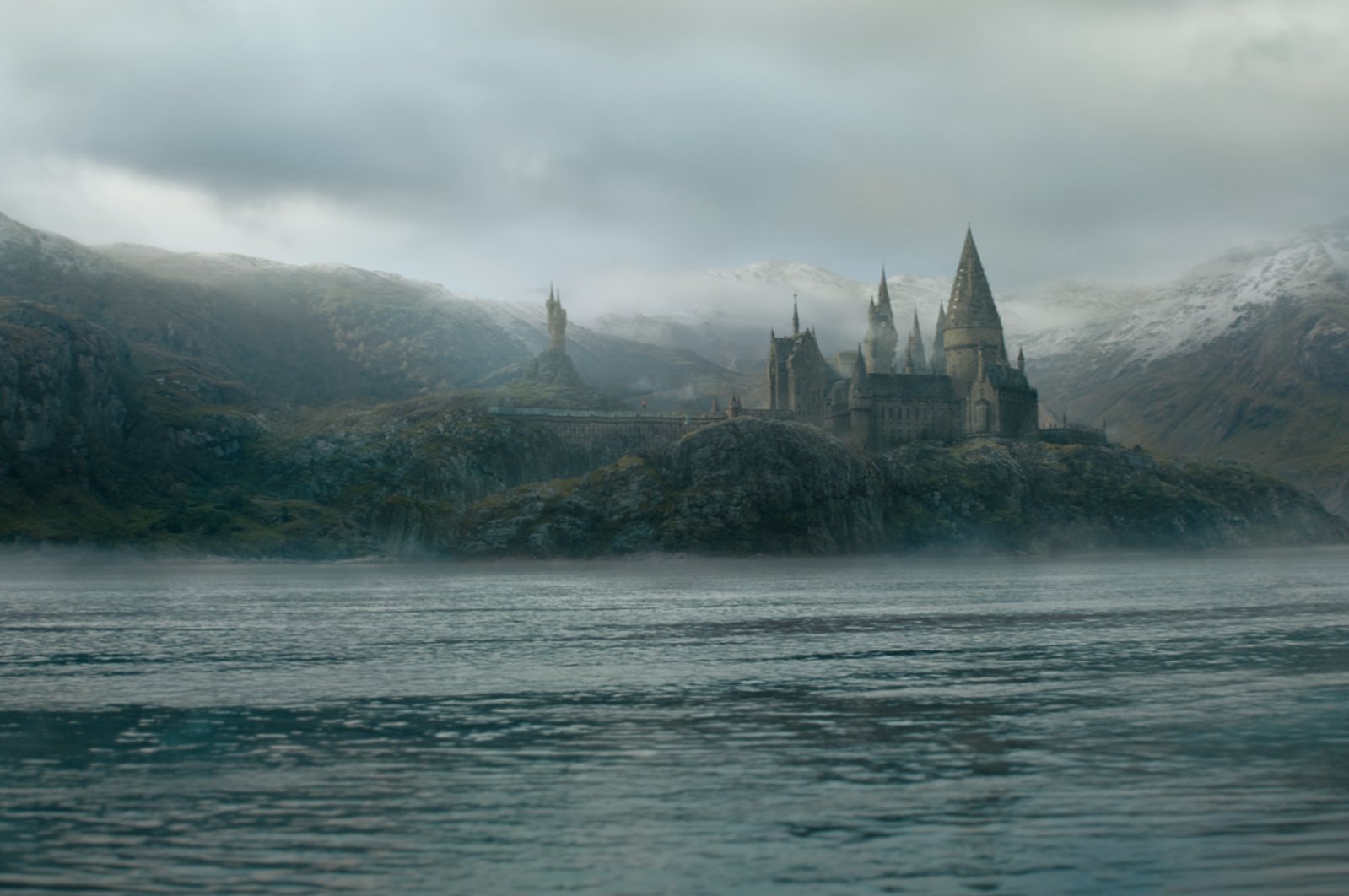 Hogwarts from a scene &quot;Fantastic Beasts: The Secrets of Dumbledore,&quot; April 15, 2022. (Photo courtesy of Warner Bros Pictures)