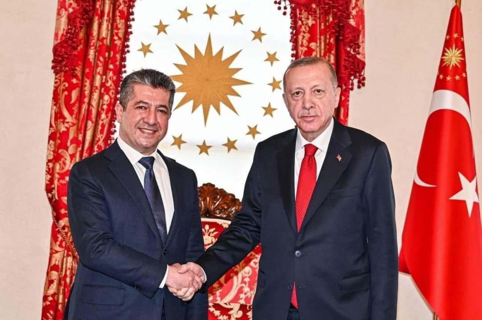 Erdogan menerima Barzani KRG untuk pembicaraan