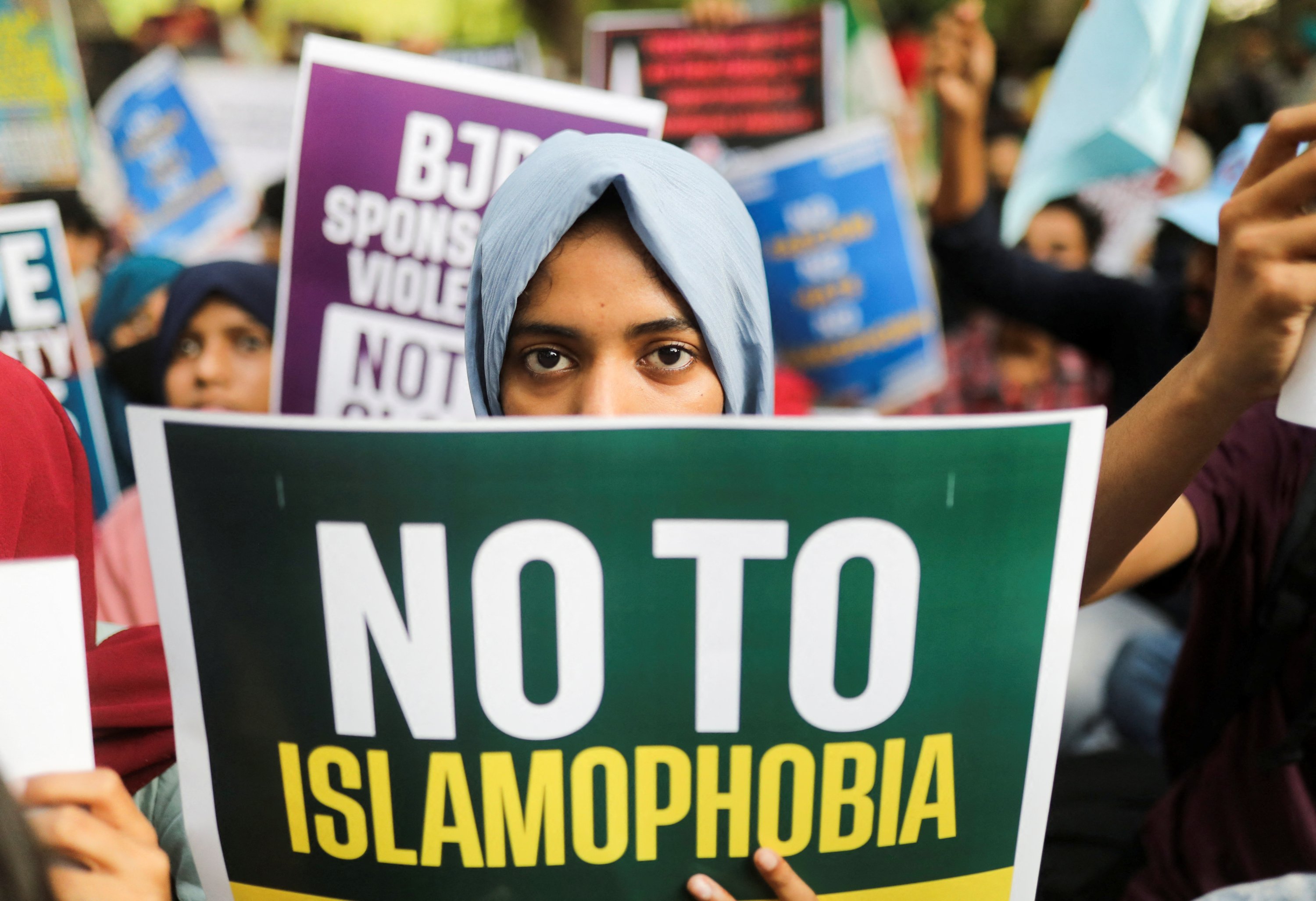 Indian Muslims protest govt amid growing anti-Islam sentiment | Daily Sabah