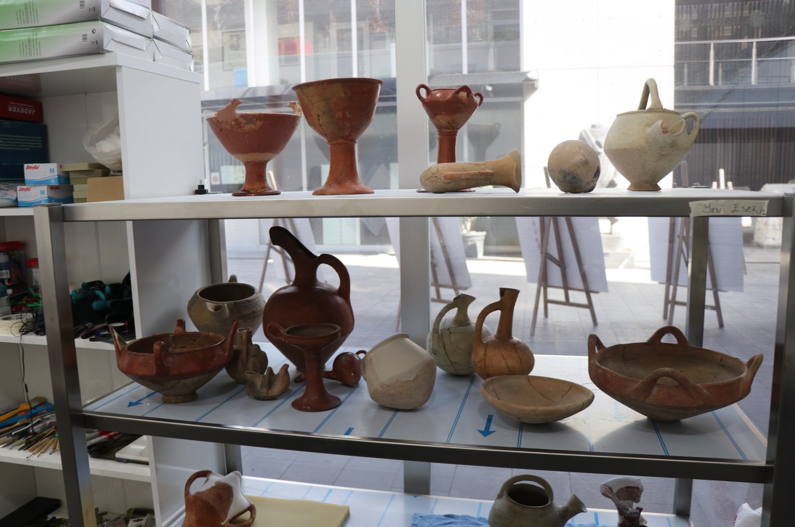 Artefak yang ditemukan di situs Kültepe Turki untuk dipamerkan di museum