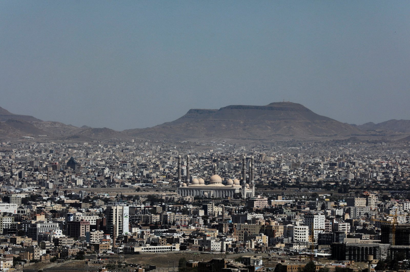 A general view of the city of Sanaa, Yemen, April 7, 2022. (Reuters Photo)