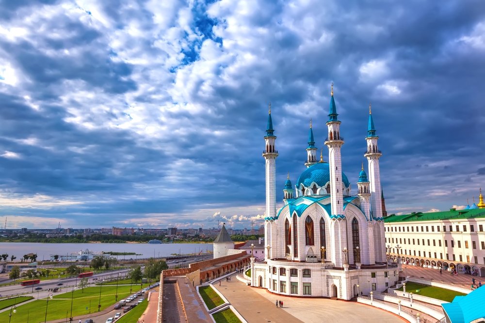 Kul Sharif Mosque in the Kazan Kremlin, Tatarstan, Russia, July 2015. (Shutterstock Photo)