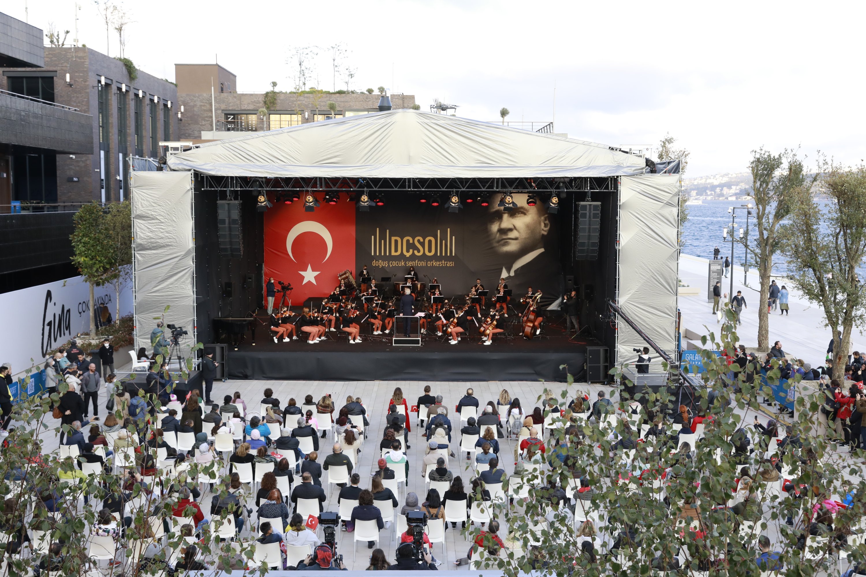 Concerts will be held for children at Galataport Istanbul.