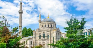 Trees with the Pertevniyal Valide Sultan Mosque, Aksaray, Istanbul. (Shutterstock)