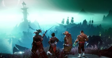 &quot;Sea of Thieves&quot; brings players together for various pirate adventures. (Microsoft via dpa)