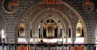 Surp Giragos, the largest Armenian Church in the Middle East, Diyarbakır, Turkey, May 6, 2015. (DHA Photo)