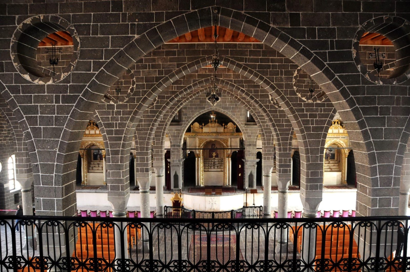 Surp Giragos, the largest Armenian Church in the Middle East, Diyarbakır, Turkey, May 6, 2015. (DHA Photo)