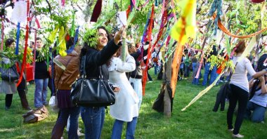Hıdırellez is celebrated as the day on which the Prophets Al-Khidr and Elijah met on Earth, Istanbul, Turkey, May 5, 2010. (Shutterstock Photo)
