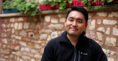 Ali Hiroaki Kawanishi poses for a photo in Tübingen, Germany, May 2, 2022. (AA Photo)