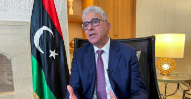  Libya&#039;s Fathi Bashagha, who was appointed prime minister by the eastern-based parliament, speaks during an interview with Reuters in Tunis, Tunisia March 30, 2022. (Reuters File Photo)