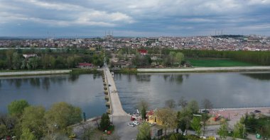 A view from Edirne, northwestern Turkey, May 5, 2022. (AA) 