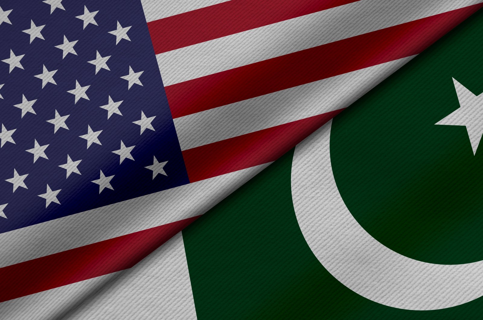 The flags of the United States and Pakistan. (Photo by Shutterstock)