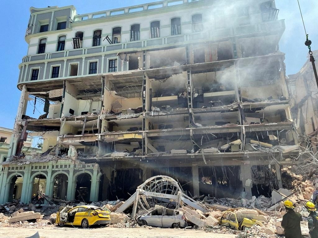 9 dead, 40 injured in explosion at hotel in Cuba's capital Havana | Daily  Sabah