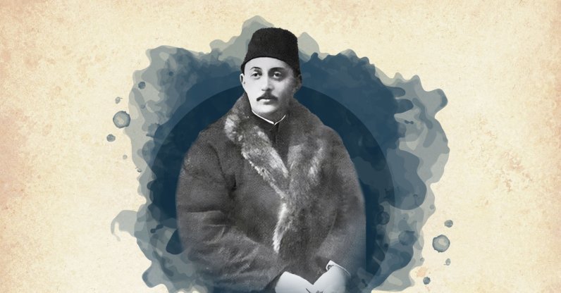 This old photo shows Sultan Murad V, the 33rd ruler of the Ottoman Empire. (Wikimedia / Edited by Büşra Öztürk)