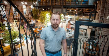 Turkish award-winning chef Ömür Akkor at his restaurant Zennup1844, Istanbul, Turkey, July 8, 2020. (Sabah Archive Photo)