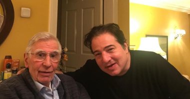 Ahmet Say (L) and Fazıl Say during an interview on Jan. 29, 2019. (Sabah Archive Photo)