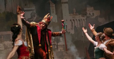 French writer Victor Hugo's cult work "The Hunchback of Notre Dame" will be presented to art lovers by Izmir State Opera and Ballet (IZDOB) on May 12, Izmir, Turkey, May 10, 2022. (AA Photo)