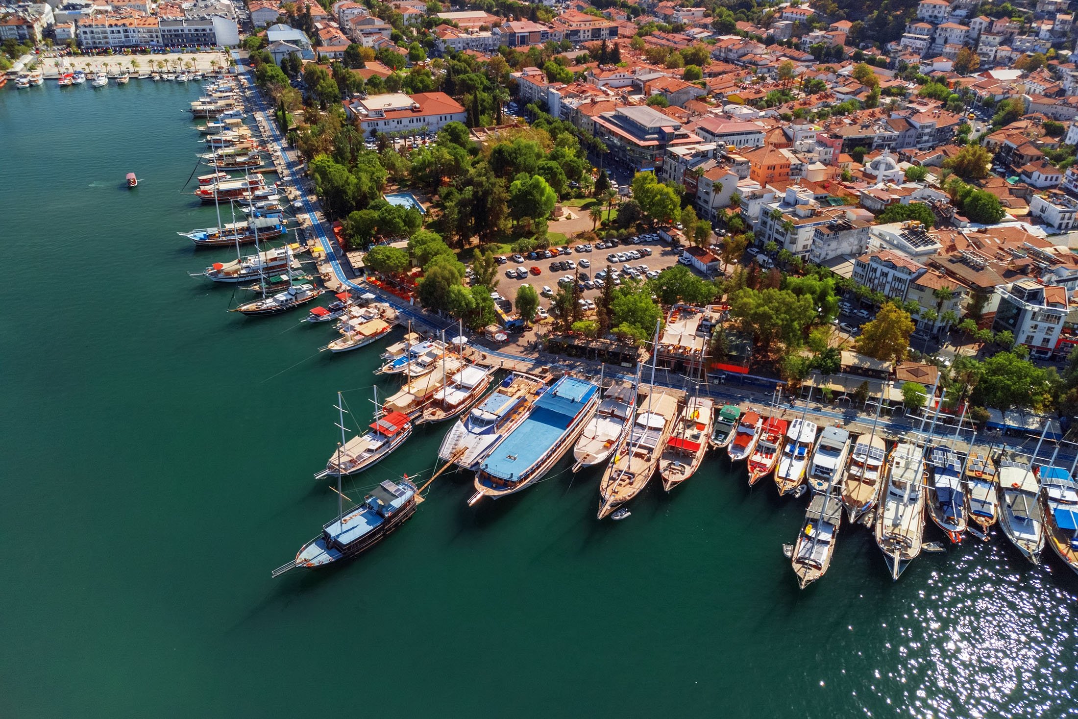 One of the best destinations along the southern coast of Turkey is Fethiye.  (Photo Shutterstock)