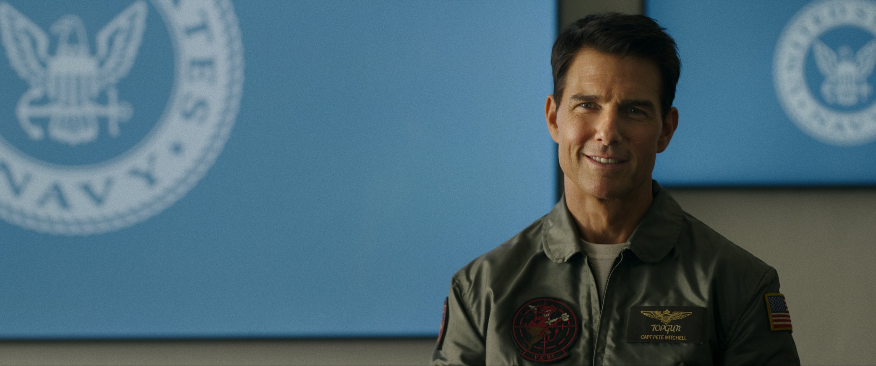 Gambar yang dirilis oleh Paramount Pictures ini menunjukkan Tom Cruise sebagai Kapten Pete 