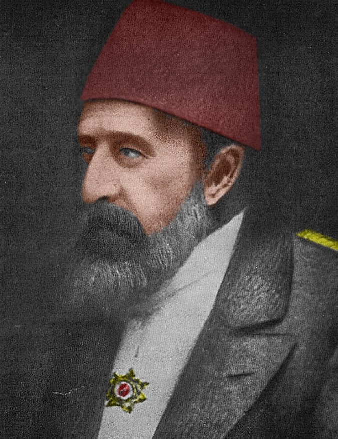 A portrait of Sultan Abdülhamid II. (Wikimedia) 
