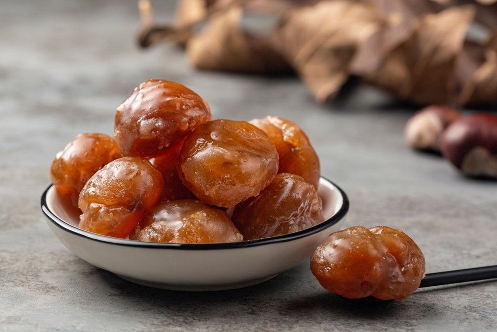 Candied chesnuts. (Shutterstock Photo)