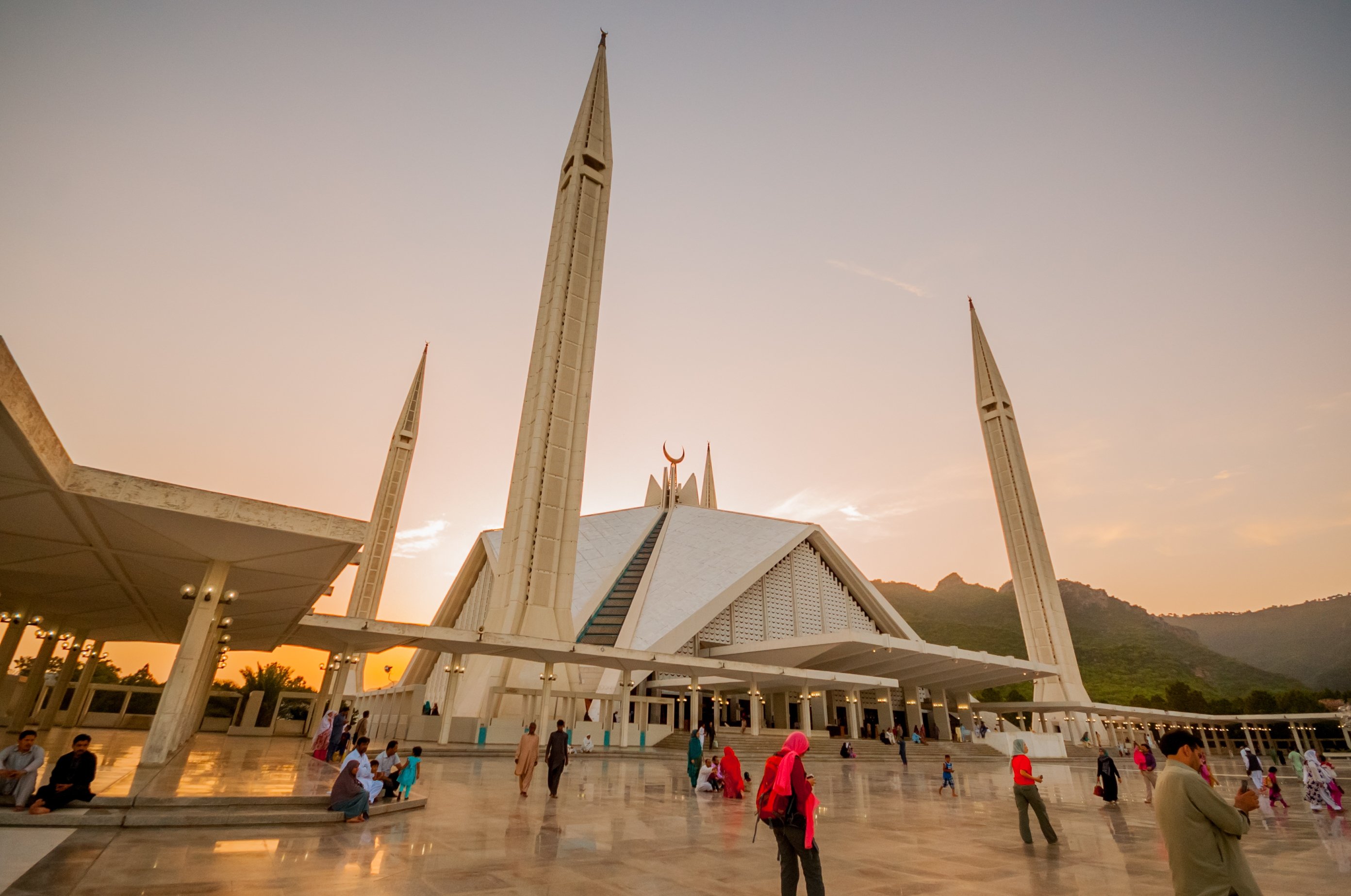 Faisal Masjid Faisal di Islamabad, Pakistan, 20 April 2015. (Shutterstock)