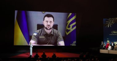 The opening ceremony of the 75th Cannes Film Festival, Cannes, France, May 17, 2022. (Reuters Photo)