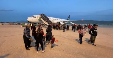 Ahıska Turks arrive in Elazığ, Turkey, May 17, 2022. (AA Photo)