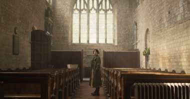 This image released by A24 shows Jessie Buckley in a scene from "Men." (AP Photo)