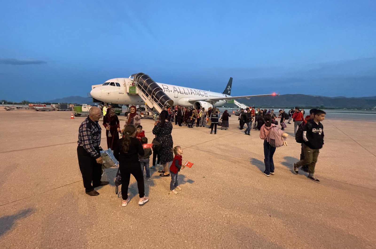 Ahıska Turks arrive in Elazığ, Turkey, May 17, 2022. (AA Photo)