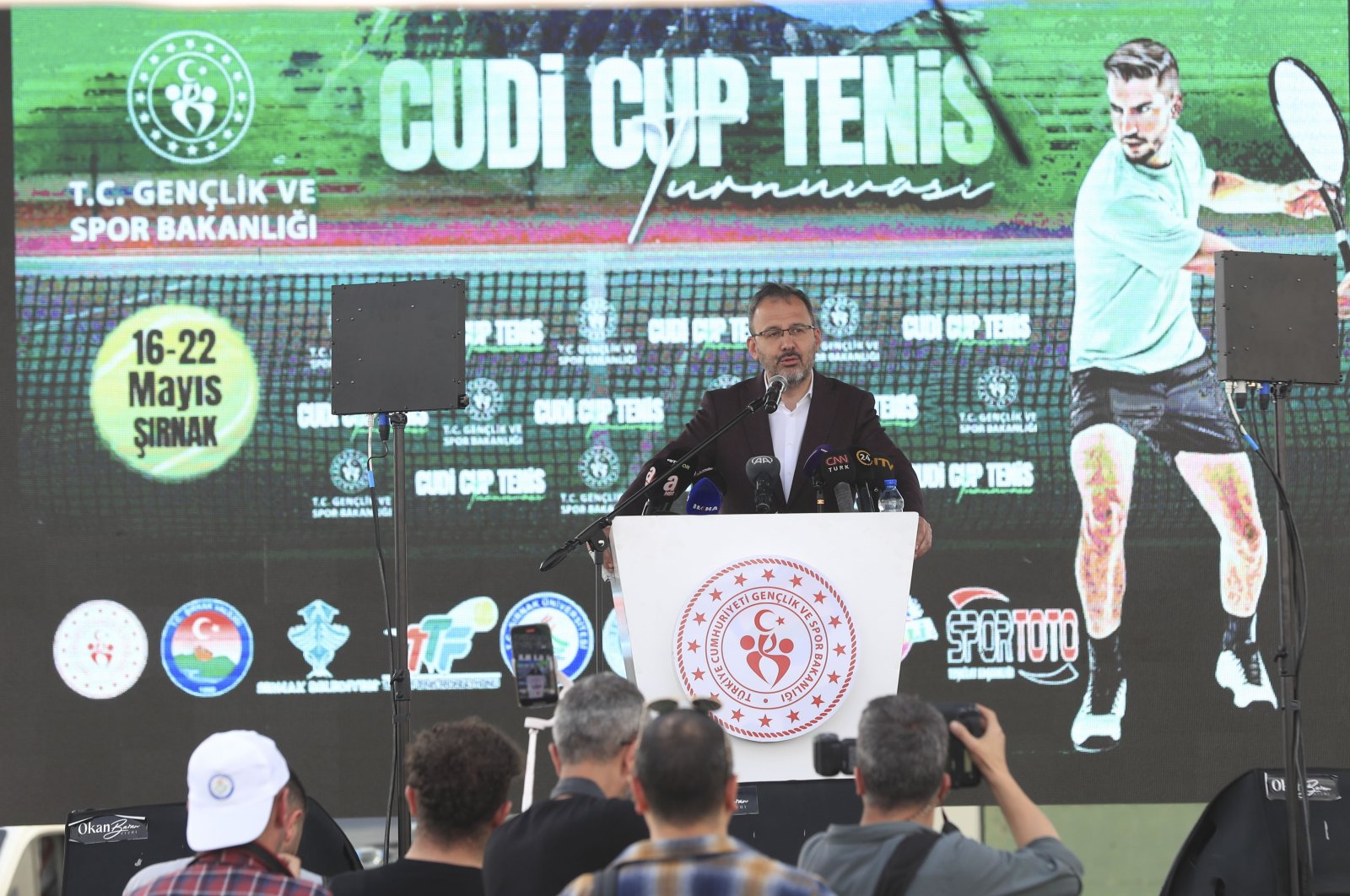 Türkiye’nin güneydoğusundaki Şırnak, tarihindeki ilk uluslararası tenis turnuvasını düzenliyor