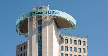 The headquarters of Garanti BBVA in the Levent neighborhood of Istanbul, Turkey, April 29, 2021. (Shutterstock Photo)