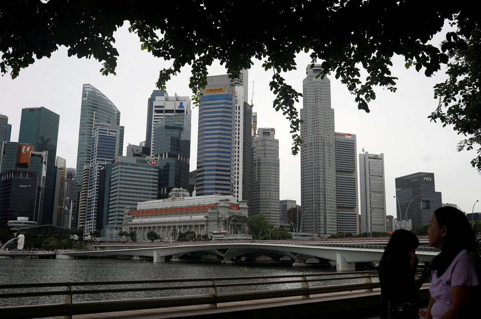 A view of the Singapore skyline, amid the coronavirus disease outbreak, in Singapore, July 14, 2020. (REUTERS Photo)