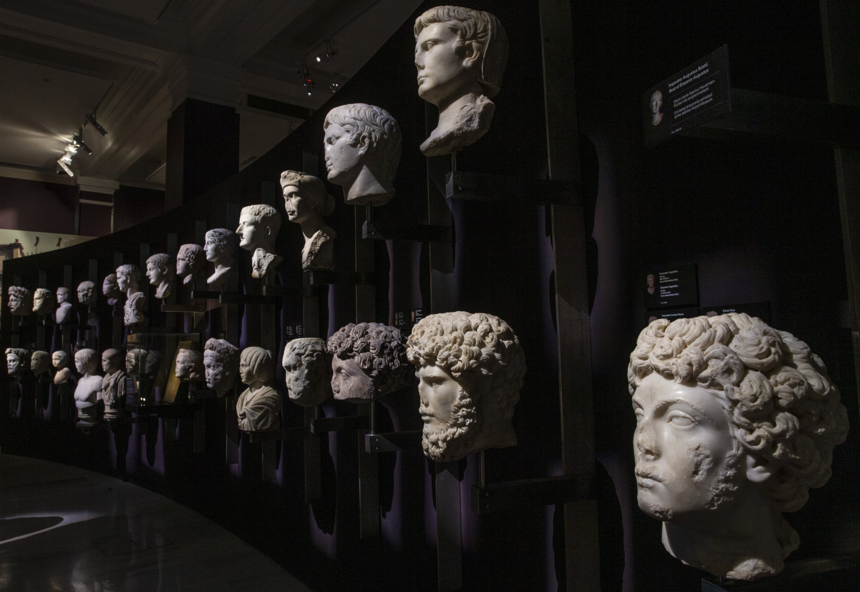 Artifacts on display at the Istanbul Archaeology Museums, Istanbul, Turkey, May 18, 2022. (AA Photo)