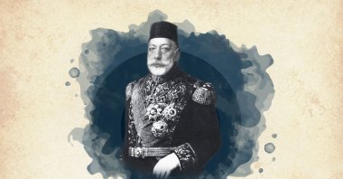 This old photograph shows Sultan Mehmed V, the 35th ruler of the Ottoman Empire. (Wikimedia / Edited by Büşra Öztürk)