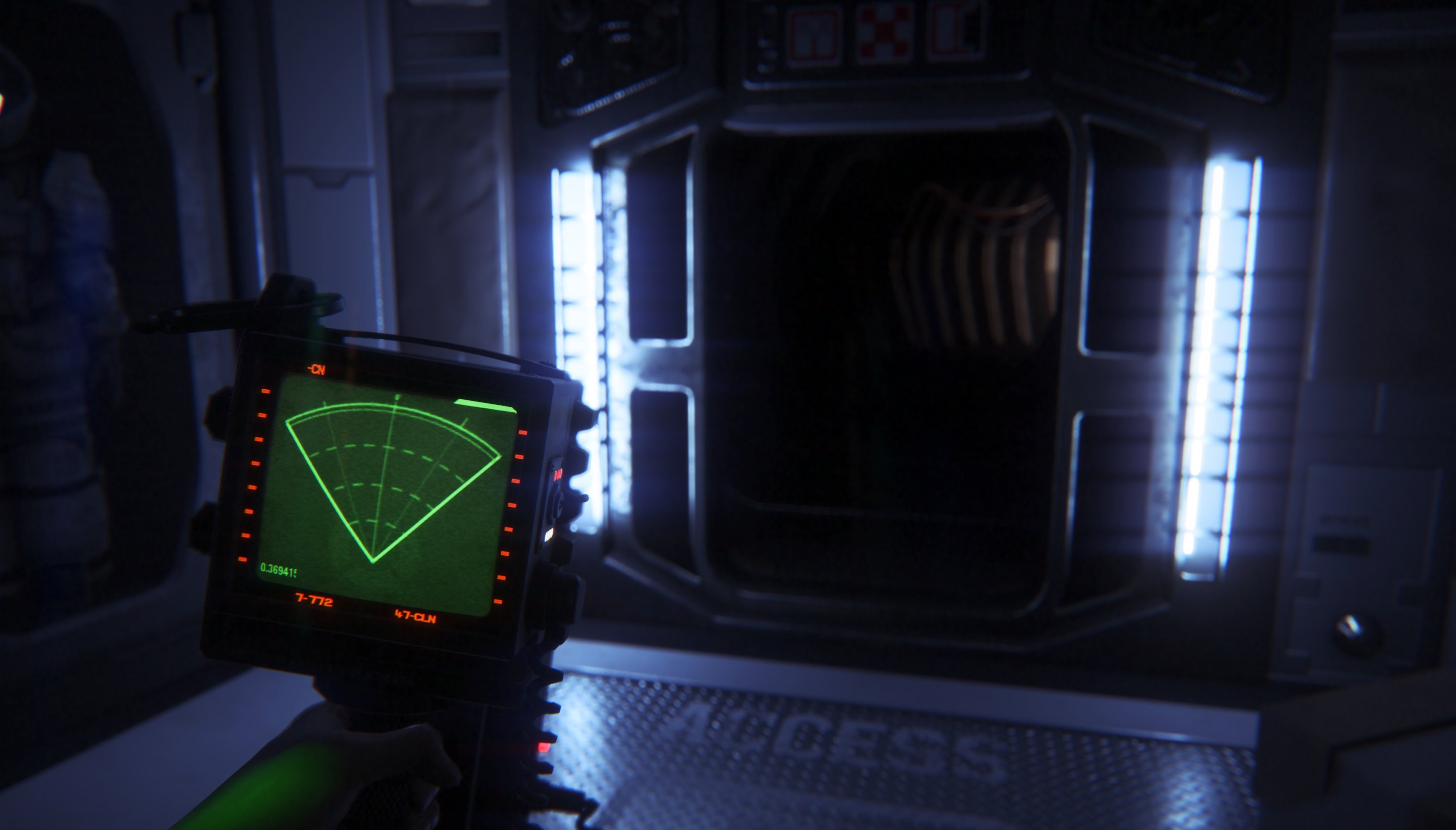 A screenshot from the video game 'Alien: Isolation.' (Courtesy of Creative Assembly)