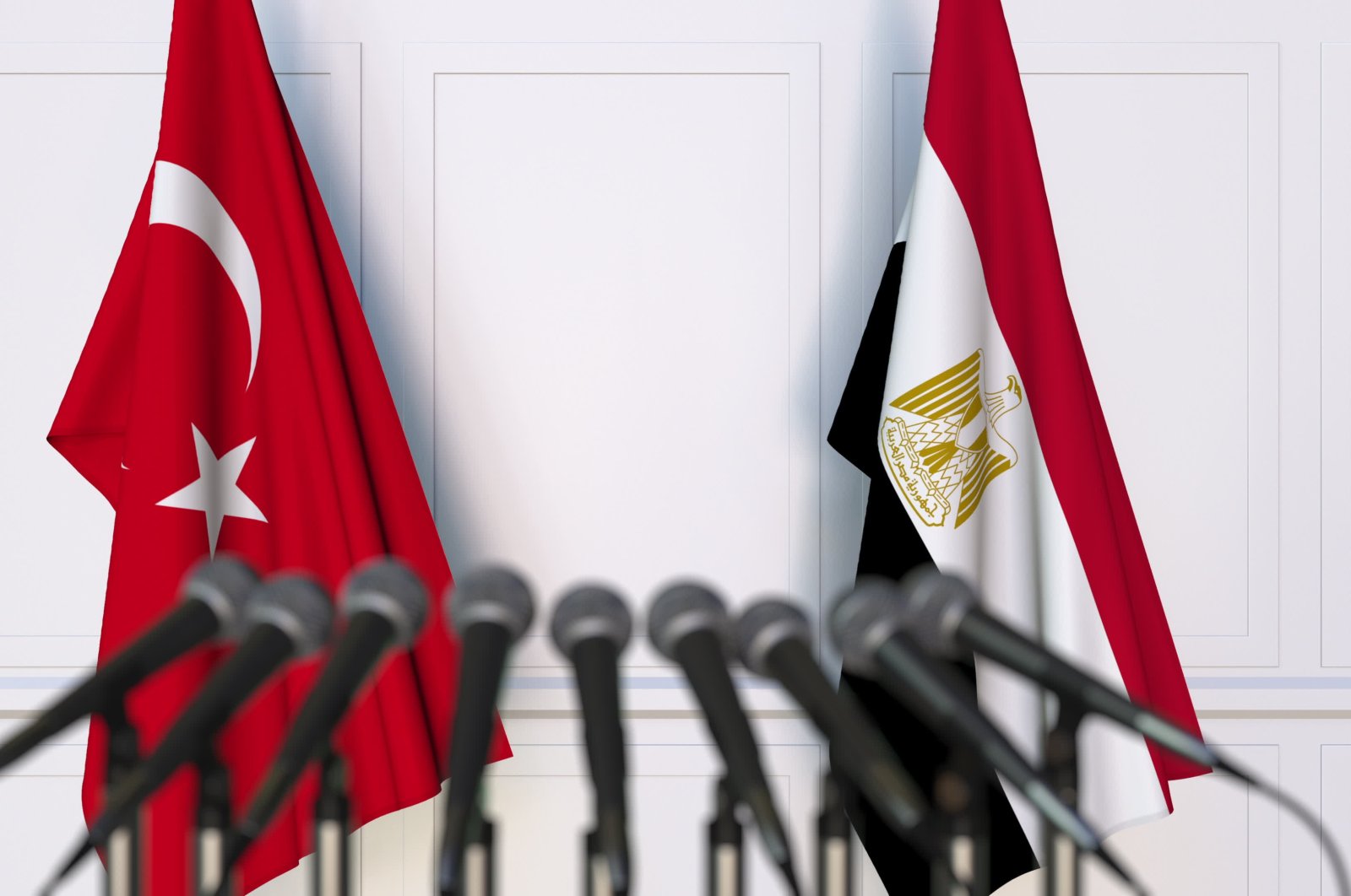 Experts argue that a more reconciliatory tone between Turkey and Egypt could pave the way for deeper economic relations at a time when developing countries need to cooperate to shield themselves from financial crises. (Shutterstock Photo)