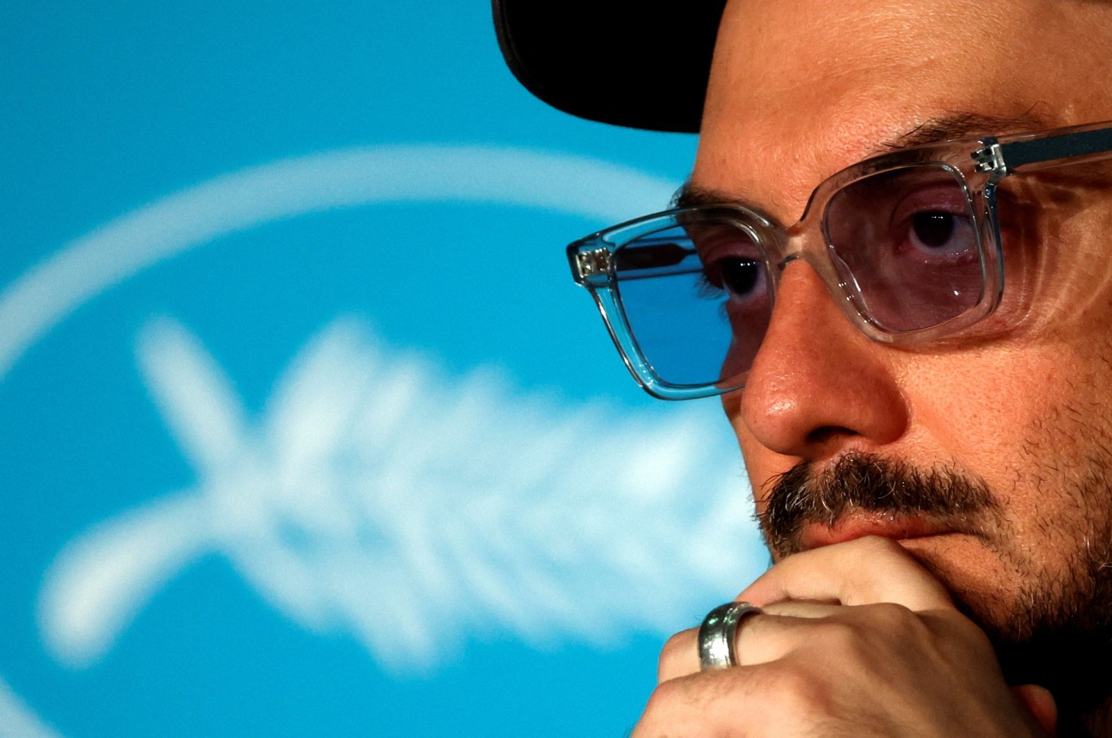 Director Kirill Serebrennikov attends a news conference for the film &quot;Zhena Chaikovskogo&quot; (&quot;Tchaikovsky&#039;s Wife&quot;) at the 75th Cannes Film Festival, Cannes, France, May 19, 2022. (REUTERS Photo)
