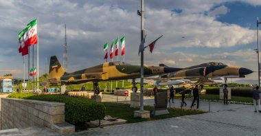 Military exhibits of fighter jets at the Holy Defense Museum in Tehran, Iran, April 14, 2018. (Shutterstock Photo) 
