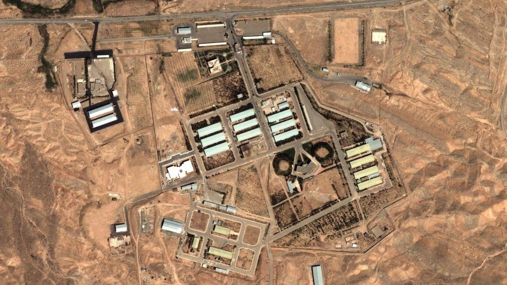 Satellite image of the Parchin facility, Iran, April 2012. (Institute for Science and International Security via AP)