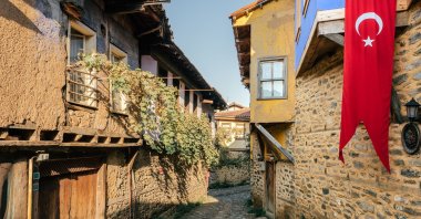 The traditional stone houses of Anatolian villages may seem small from the outside, but their functionality is large. (Shutterstock Photo)