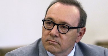 Actor Kevin Spacey attends a pretrial hearing at a district court in Nantucket, Mass., U.S., June 3, 2019. (AP Photo/Steven Senne, File)