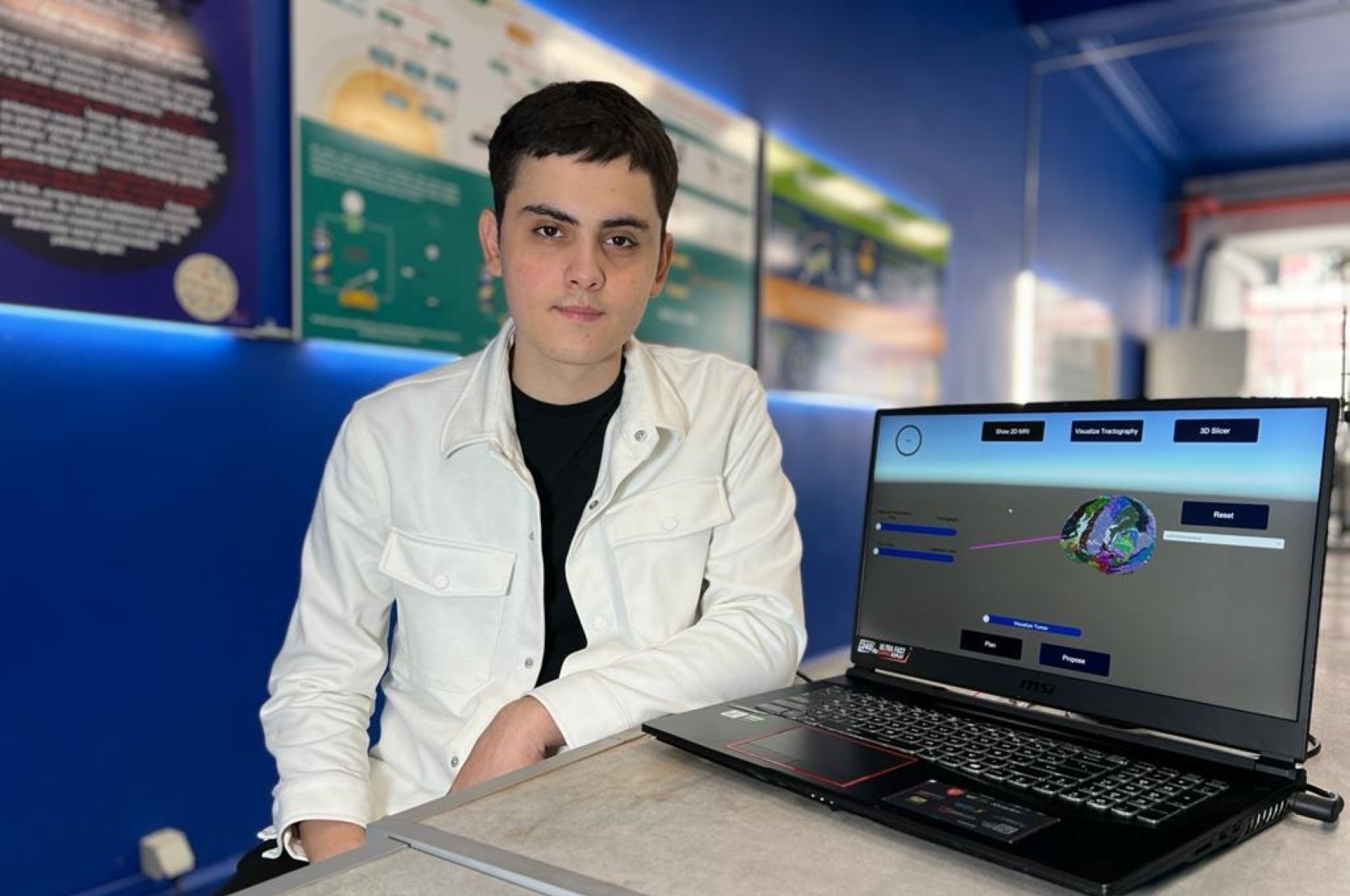 Turkish high school student develops AI to help brain surgeons | Daily Sabah