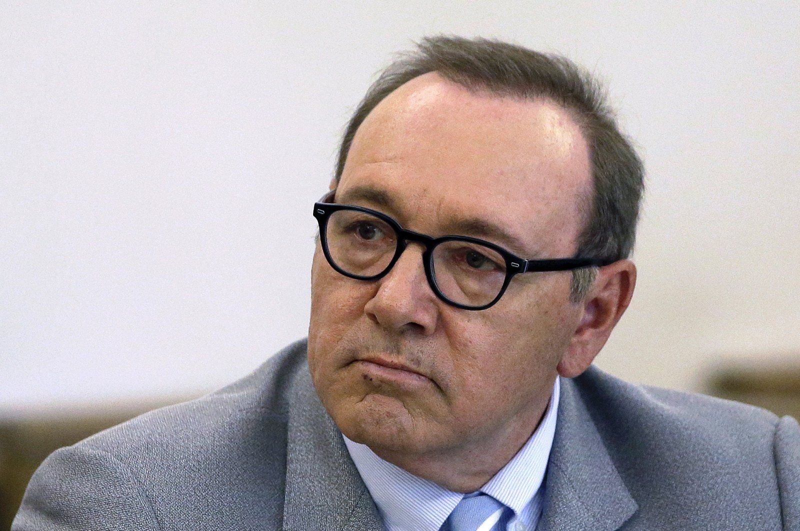 Actor Kevin Spacey attends a pretrial hearing at a district court in Nantucket, Mass., U.S., June 3, 2019. (AP Photo/Steven Senne, File)