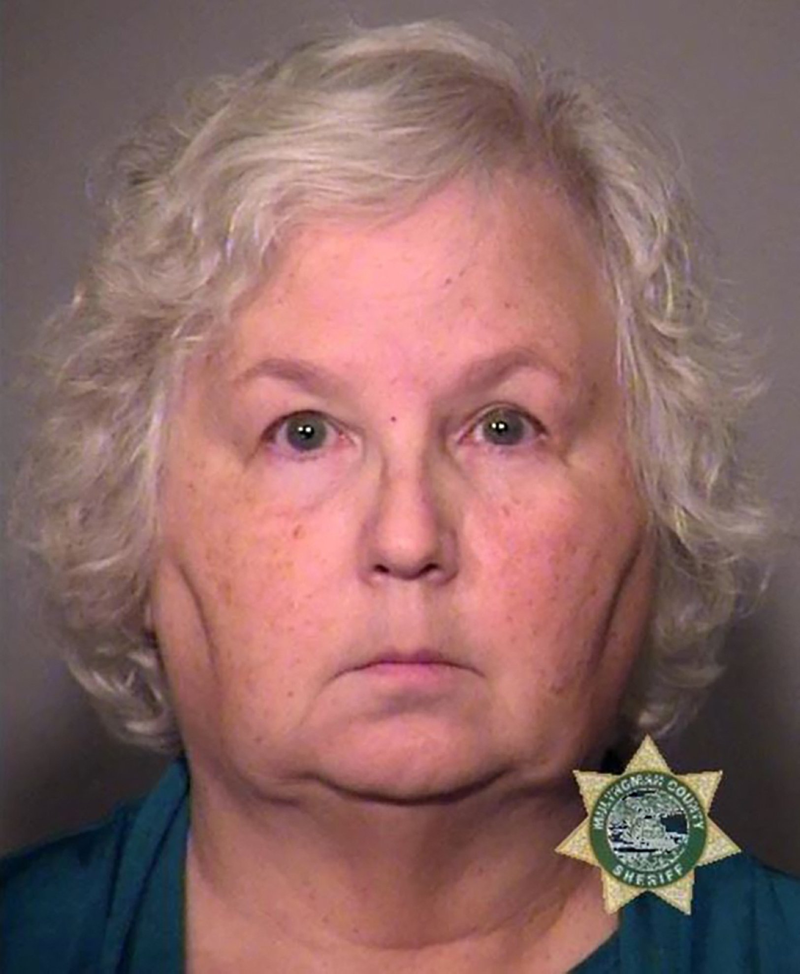Foto pemesanan tak bertanggal dari Kantor Sheriff Kabupaten Multnomah di Oregon ini menunjukkan tersangka pembunuhan Nancy Crampton Brophy.  (AFP)