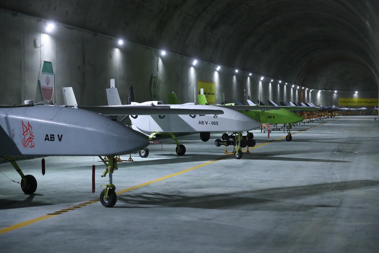 Iran reveals subterranean military drone base | Daily Sabah