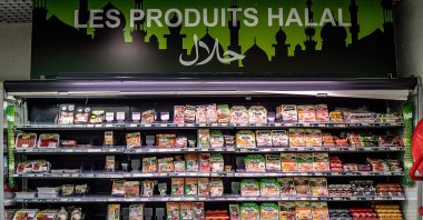 Products seen on the shelves of a supermarket, Chambly, France, Sept. 7, 2018. (Shutterstock Photo)