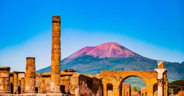 The famous antique site of Pompeii, near Naples, Italy. (Shutterstock Photo)