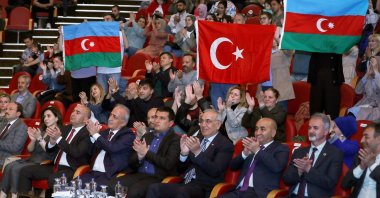 A view from an event to mark Azerbaijan's national day, Erzurum, Turkey, May 30, 2022. (DHA)