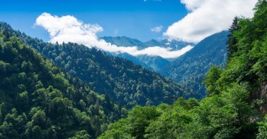 In this undated file photo, a view of Kaçkar Mountains is seen in the Rize province in the Black Sea region, northern Turkey. (Photo by Shutterstock)